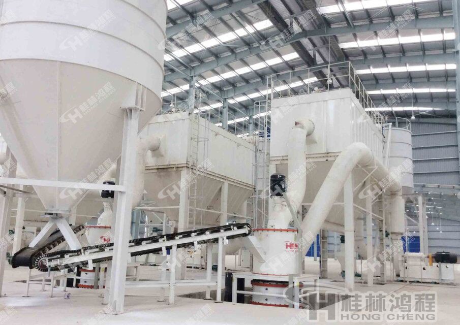 HCH1395超細環輥磨粉機，白云石磨粉機